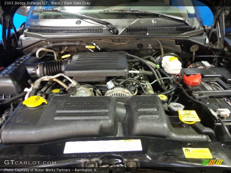 Black / Dark Slate Gray 2003 Dodge Durango SLT