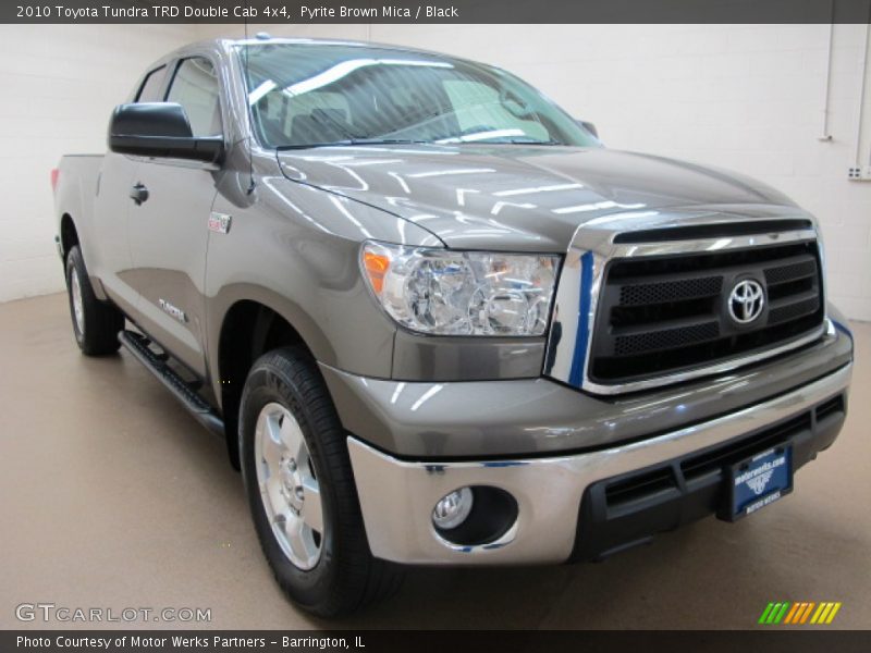 Pyrite Brown Mica / Black 2010 Toyota Tundra TRD Double Cab 4x4