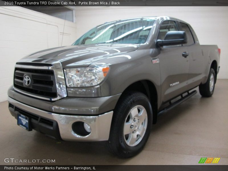 Pyrite Brown Mica / Black 2010 Toyota Tundra TRD Double Cab 4x4