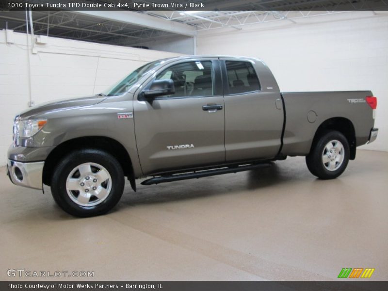Pyrite Brown Mica / Black 2010 Toyota Tundra TRD Double Cab 4x4