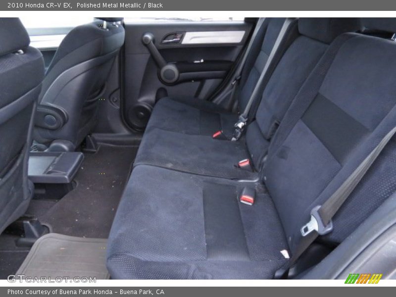 Polished Metal Metallic / Black 2010 Honda CR-V EX