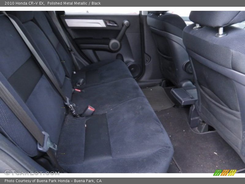 Polished Metal Metallic / Black 2010 Honda CR-V EX