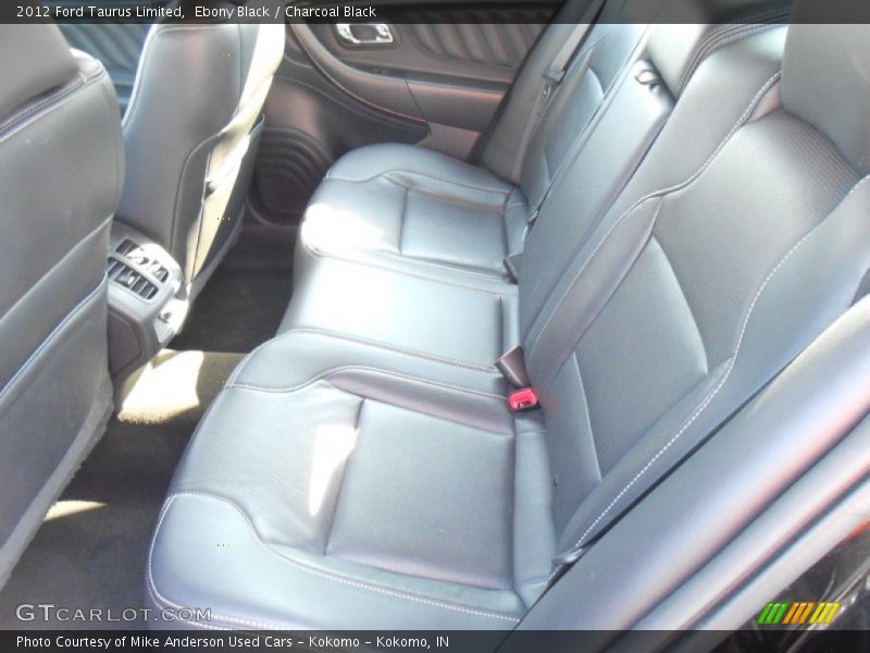 Ebony Black / Charcoal Black 2012 Ford Taurus Limited