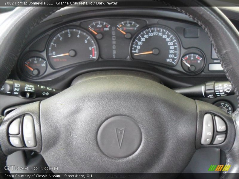 Granite Gray Metallic / Dark Pewter 2002 Pontiac Bonneville SLE