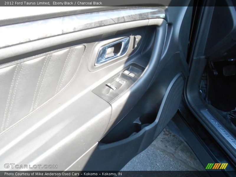 Ebony Black / Charcoal Black 2012 Ford Taurus Limited