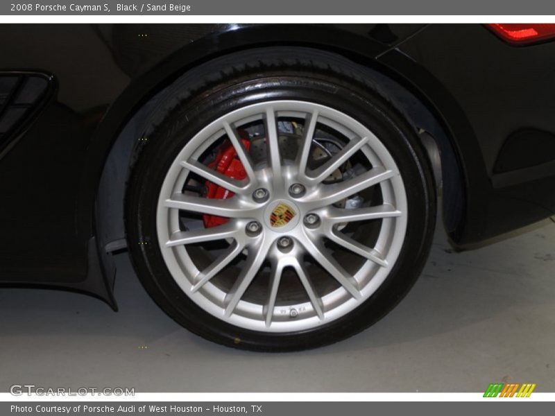 Black / Sand Beige 2008 Porsche Cayman S