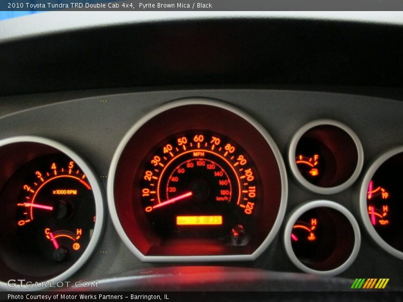 Pyrite Brown Mica / Black 2010 Toyota Tundra TRD Double Cab 4x4