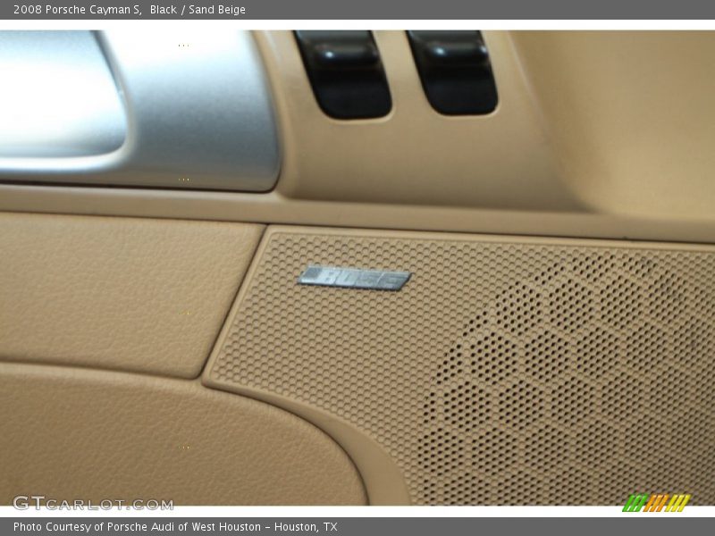 Black / Sand Beige 2008 Porsche Cayman S