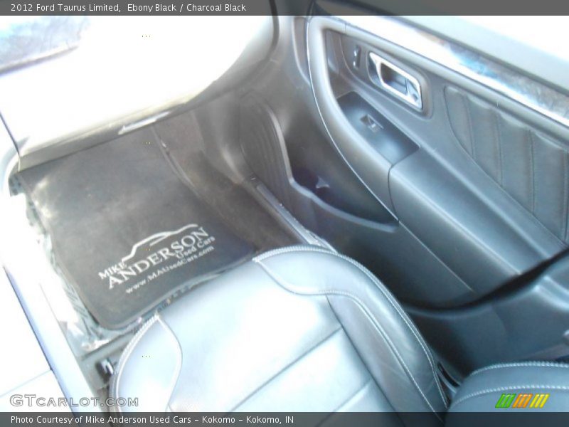 Ebony Black / Charcoal Black 2012 Ford Taurus Limited