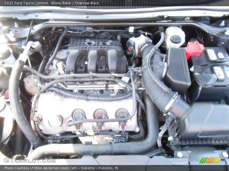 Ebony Black / Charcoal Black 2012 Ford Taurus Limited