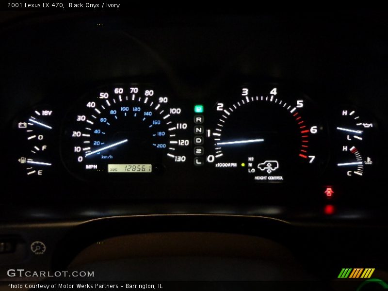 Black Onyx / Ivory 2001 Lexus LX 470