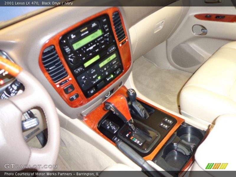 Black Onyx / Ivory 2001 Lexus LX 470