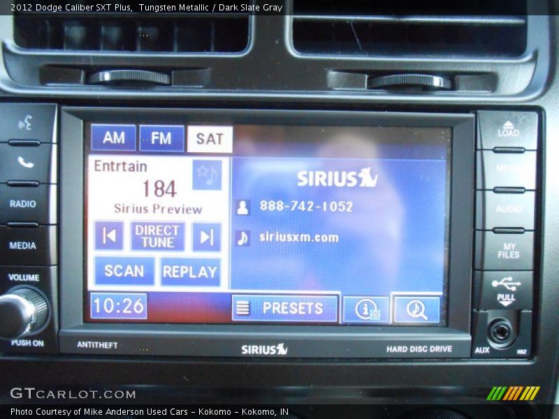 Tungsten Metallic / Dark Slate Gray 2012 Dodge Caliber SXT Plus