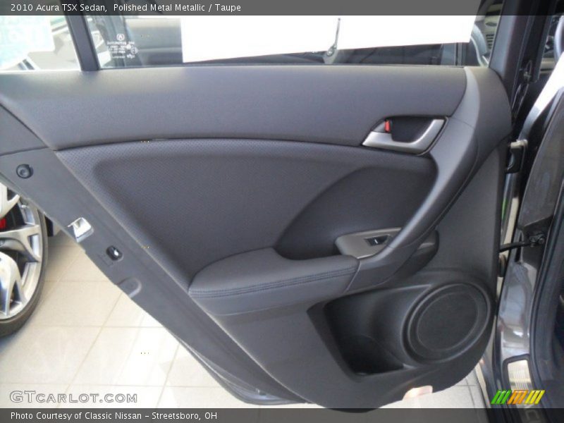 Polished Metal Metallic / Taupe 2010 Acura TSX Sedan