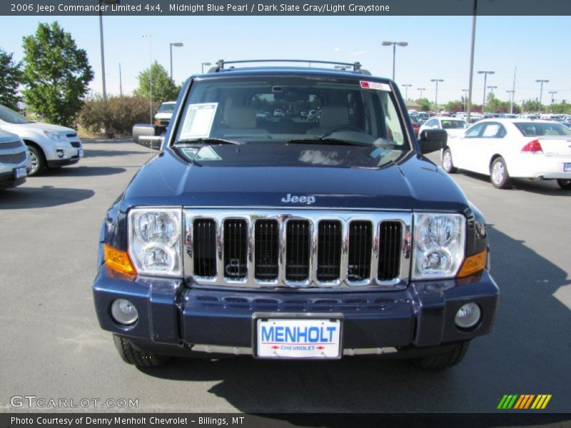 Midnight Blue Pearl / Dark Slate Gray/Light Graystone 2006 Jeep Commander Limited 4x4