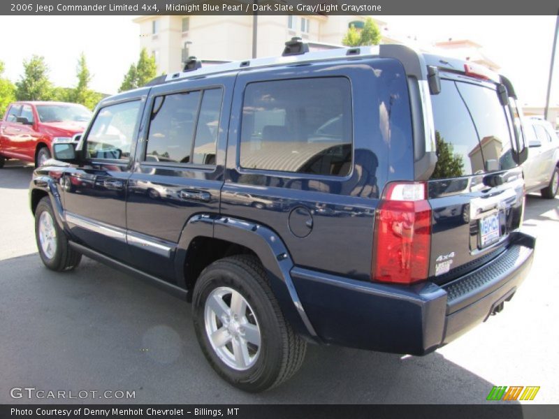 Midnight Blue Pearl / Dark Slate Gray/Light Graystone 2006 Jeep Commander Limited 4x4