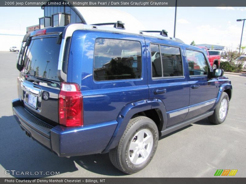Midnight Blue Pearl / Dark Slate Gray/Light Graystone 2006 Jeep Commander Limited 4x4