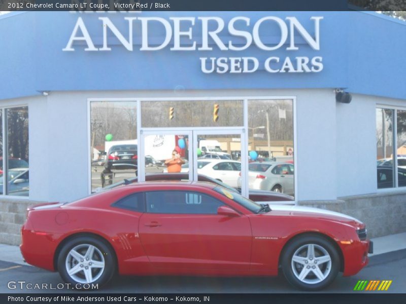 Victory Red / Black 2012 Chevrolet Camaro LT Coupe