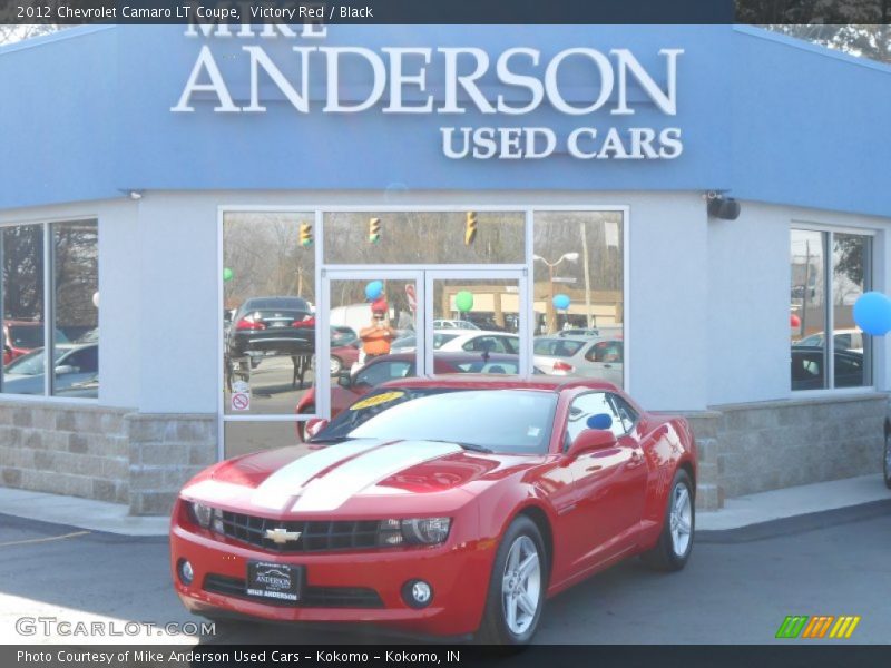 Victory Red / Black 2012 Chevrolet Camaro LT Coupe