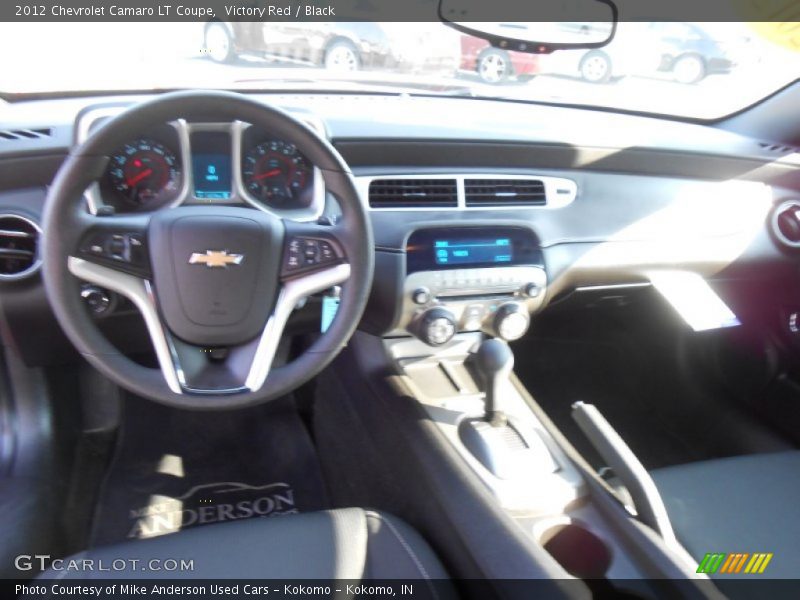 Victory Red / Black 2012 Chevrolet Camaro LT Coupe