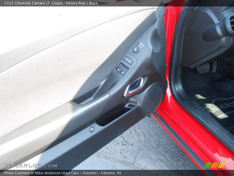 Victory Red / Black 2012 Chevrolet Camaro LT Coupe