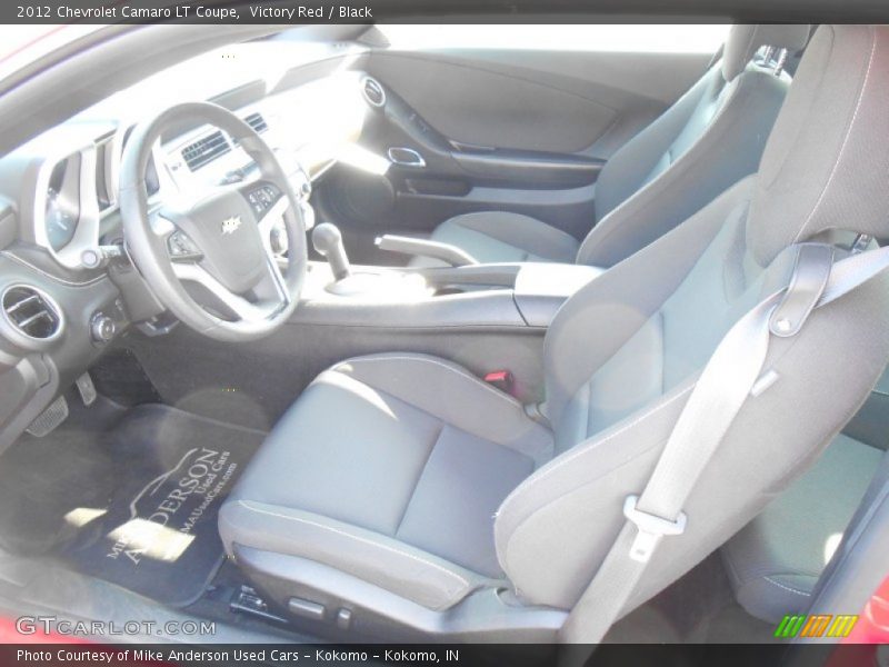 Victory Red / Black 2012 Chevrolet Camaro LT Coupe