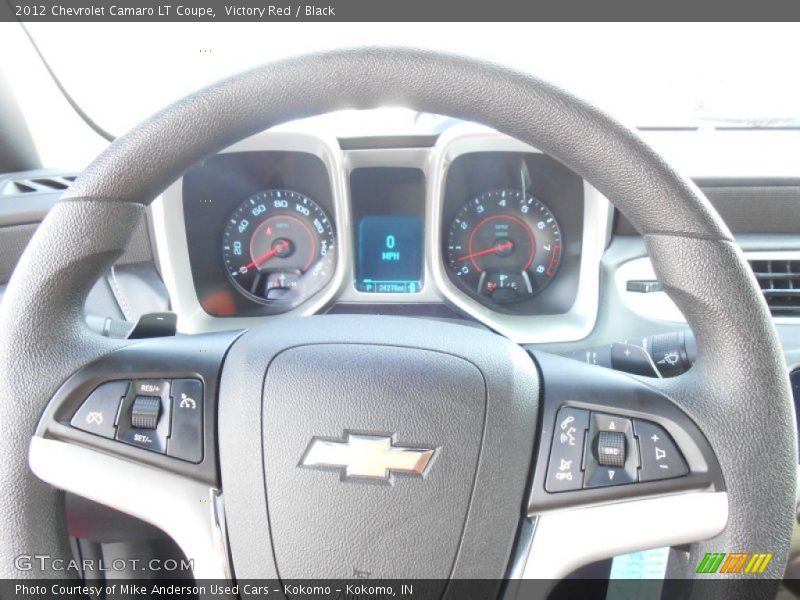 Victory Red / Black 2012 Chevrolet Camaro LT Coupe
