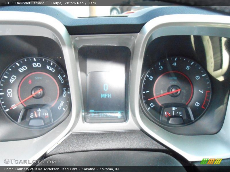Victory Red / Black 2012 Chevrolet Camaro LT Coupe
