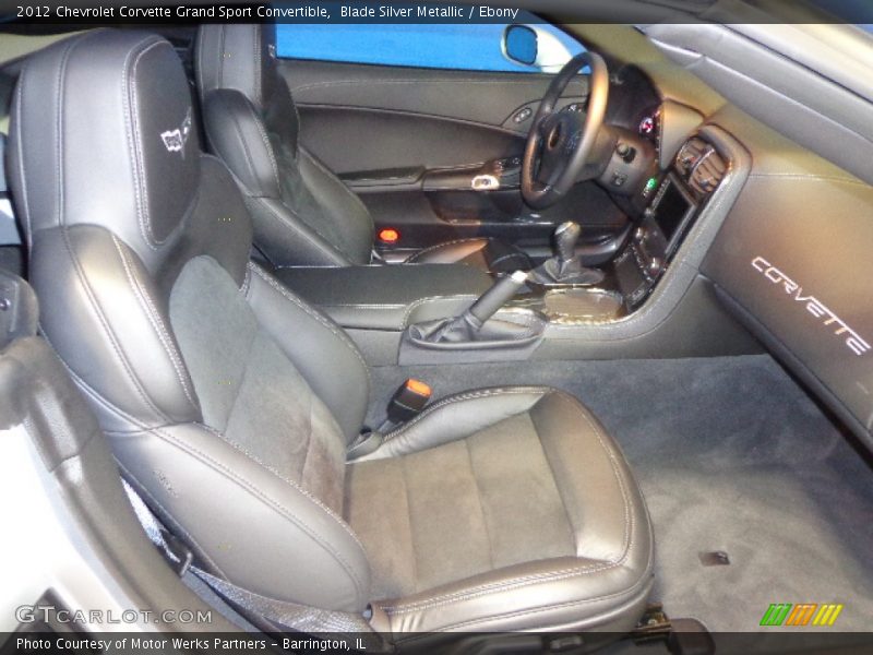 Front Seat of 2012 Corvette Grand Sport Convertible