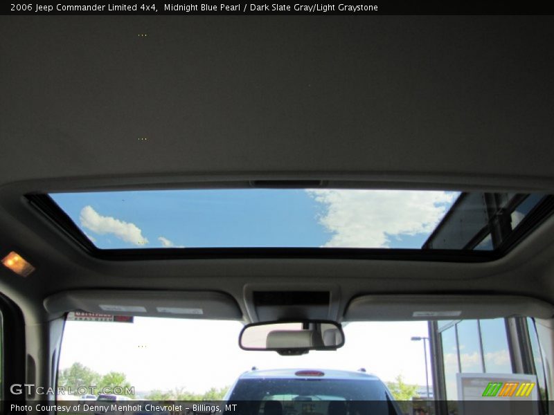 Midnight Blue Pearl / Dark Slate Gray/Light Graystone 2006 Jeep Commander Limited 4x4