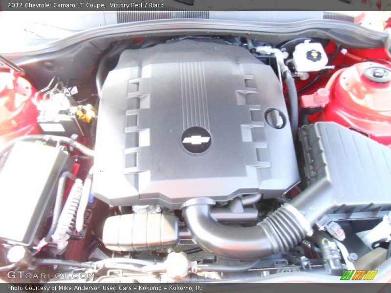 Victory Red / Black 2012 Chevrolet Camaro LT Coupe