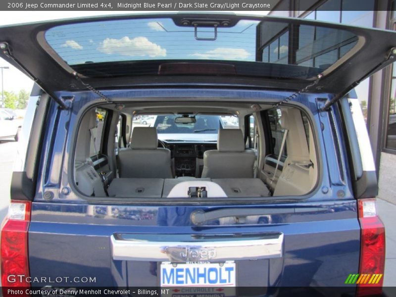 Midnight Blue Pearl / Dark Slate Gray/Light Graystone 2006 Jeep Commander Limited 4x4