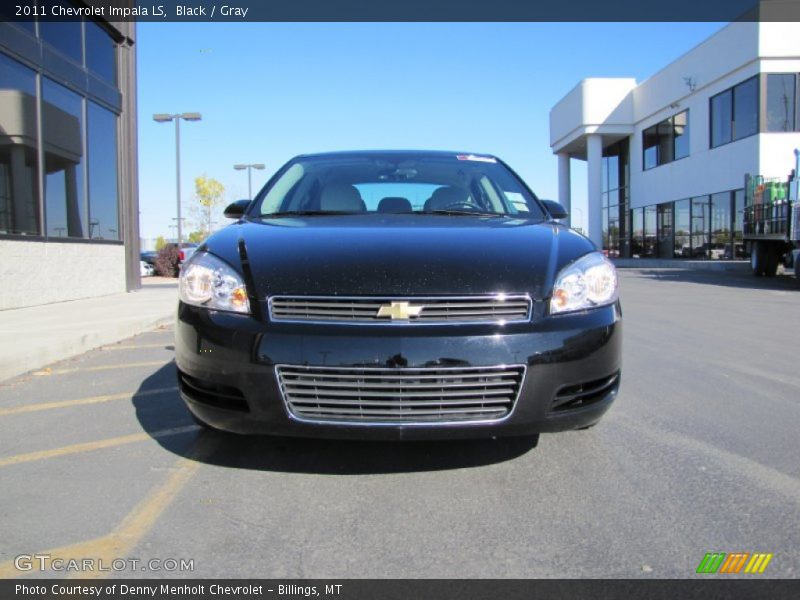 Black / Gray 2011 Chevrolet Impala LS