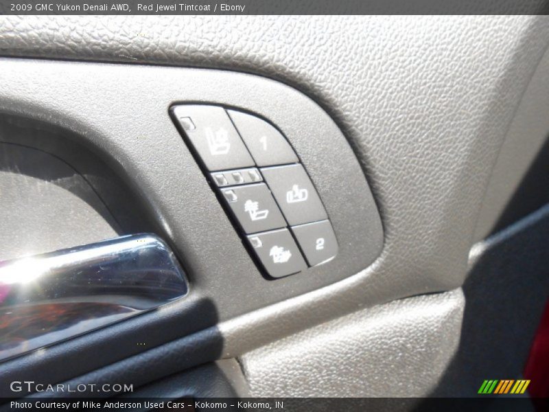 Red Jewel Tintcoat / Ebony 2009 GMC Yukon Denali AWD