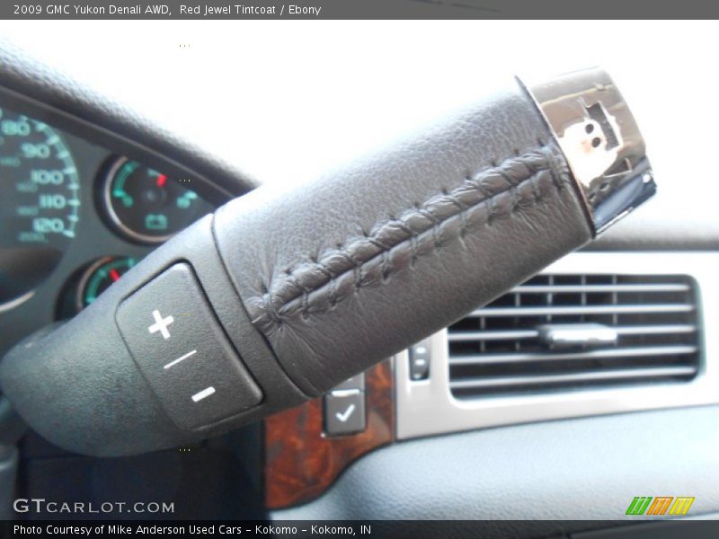 Red Jewel Tintcoat / Ebony 2009 GMC Yukon Denali AWD