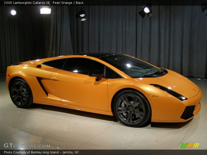 Pearl Orange / Black 2006 Lamborghini Gallardo SE