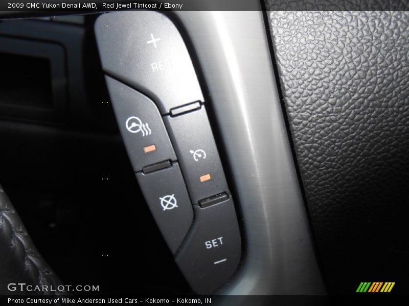 Red Jewel Tintcoat / Ebony 2009 GMC Yukon Denali AWD