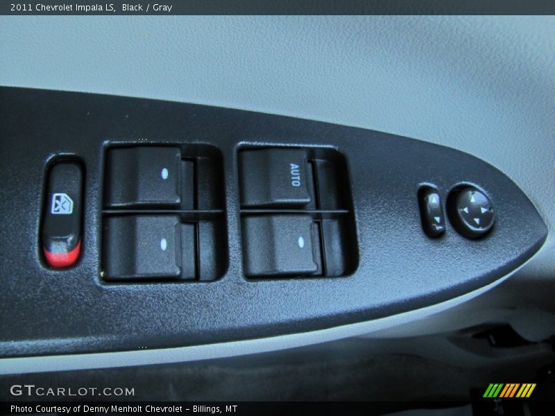 Black / Gray 2011 Chevrolet Impala LS