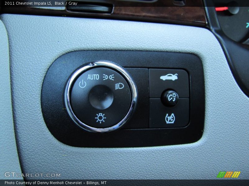 Black / Gray 2011 Chevrolet Impala LS