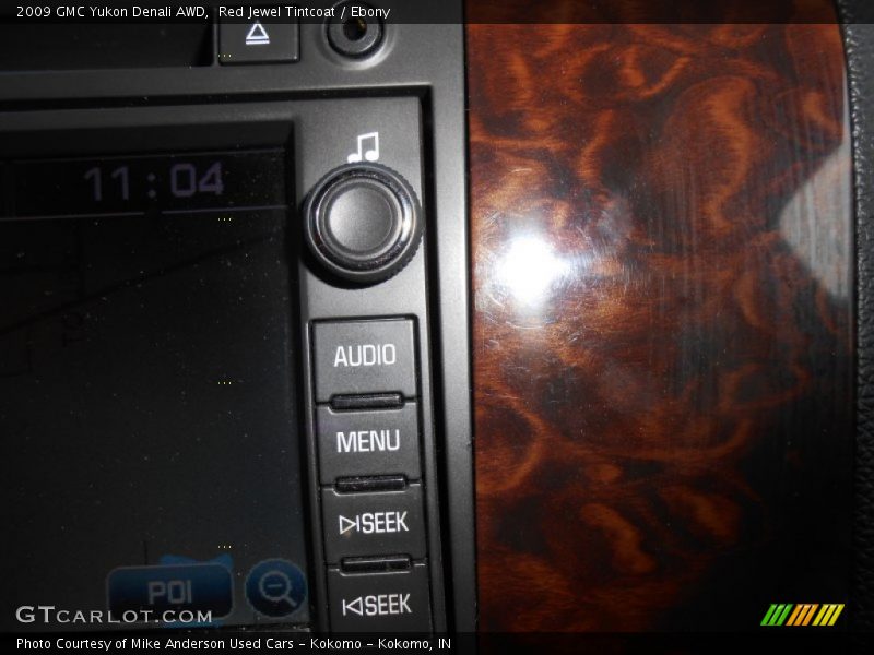 Red Jewel Tintcoat / Ebony 2009 GMC Yukon Denali AWD