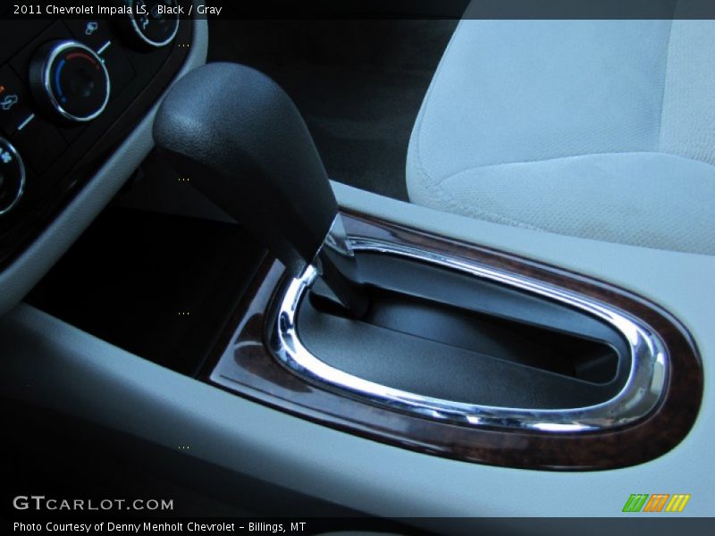 Black / Gray 2011 Chevrolet Impala LS