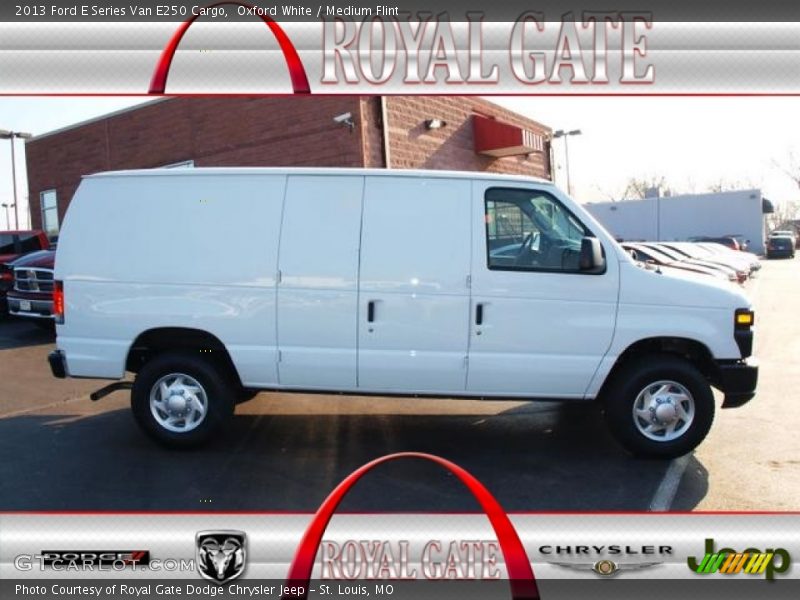 Oxford White / Medium Flint 2013 Ford E Series Van E250 Cargo