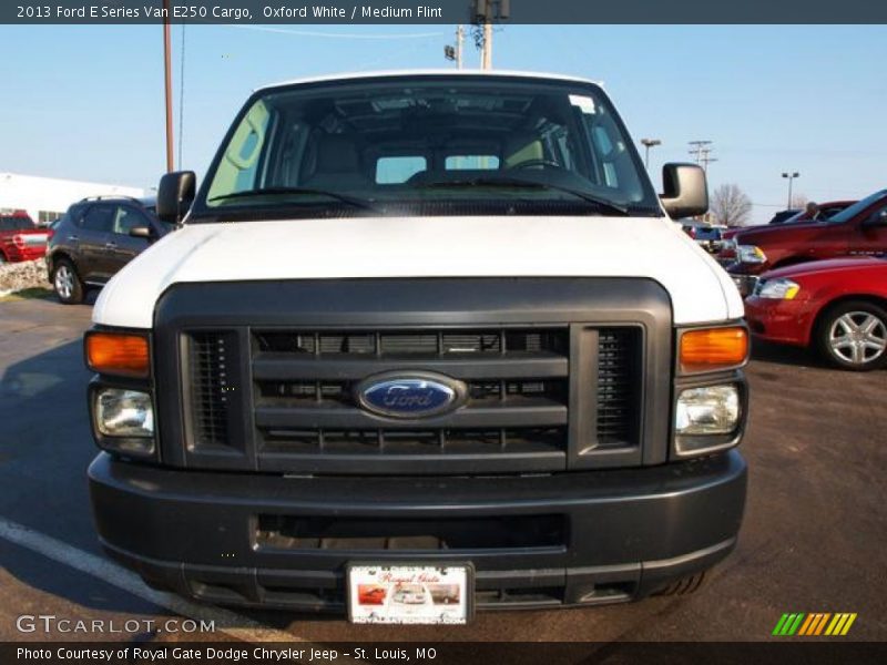 Oxford White / Medium Flint 2013 Ford E Series Van E250 Cargo