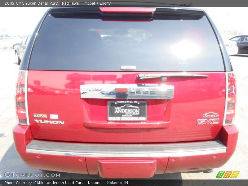 Red Jewel Tintcoat / Ebony 2009 GMC Yukon Denali AWD