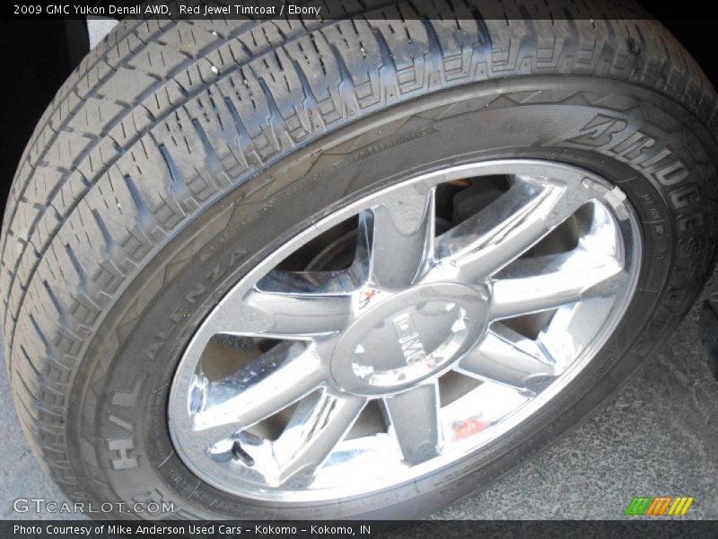 Red Jewel Tintcoat / Ebony 2009 GMC Yukon Denali AWD
