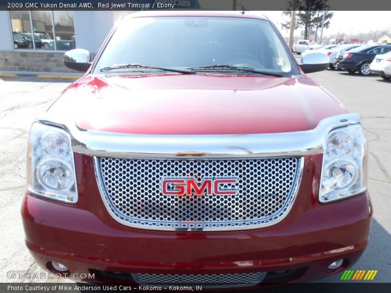 Red Jewel Tintcoat / Ebony 2009 GMC Yukon Denali AWD