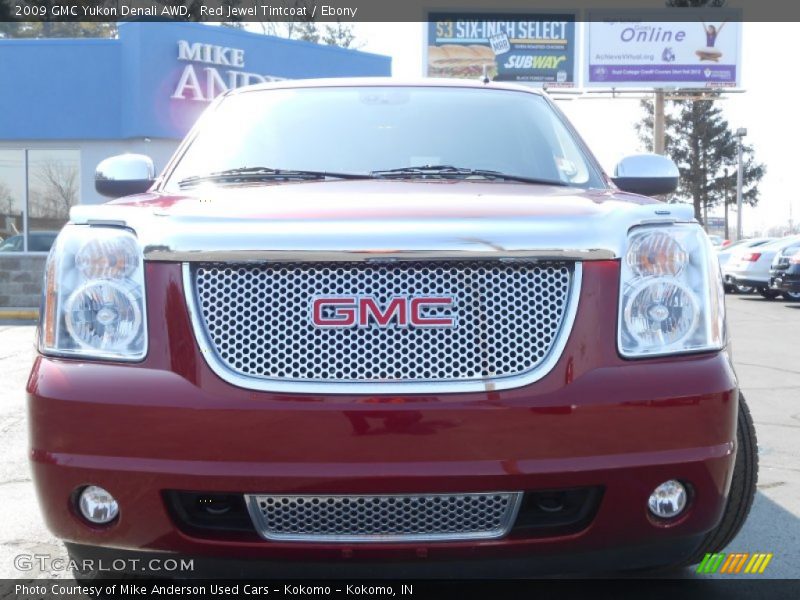 Red Jewel Tintcoat / Ebony 2009 GMC Yukon Denali AWD