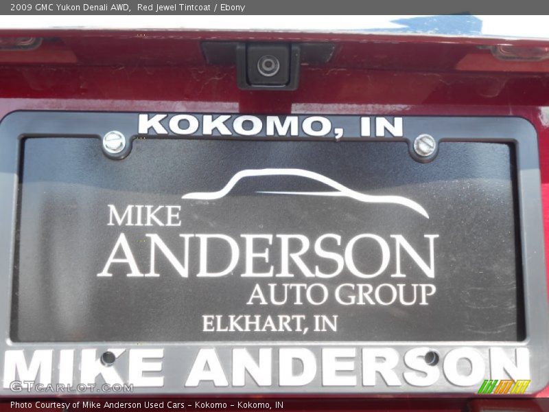 Red Jewel Tintcoat / Ebony 2009 GMC Yukon Denali AWD