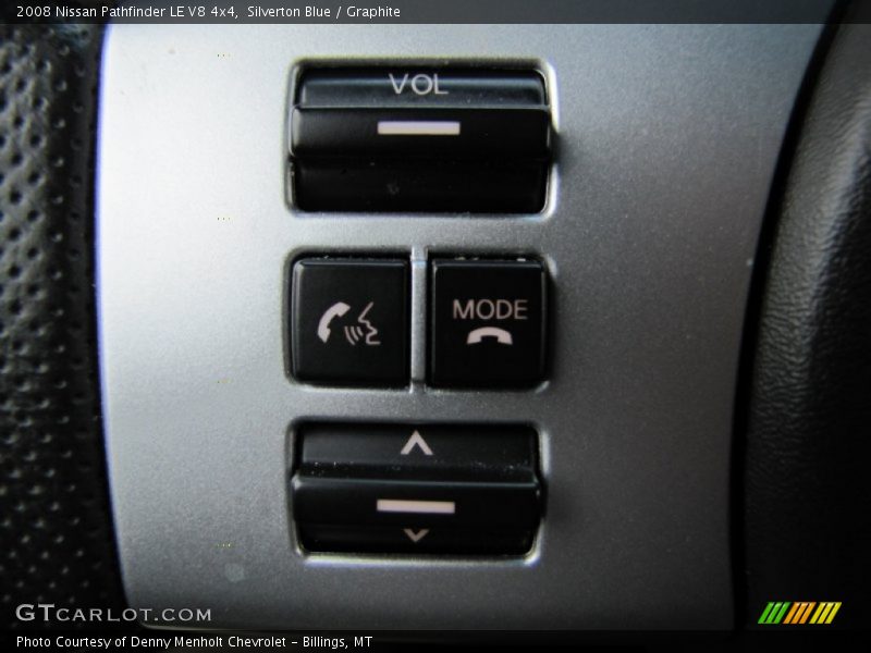 Silverton Blue / Graphite 2008 Nissan Pathfinder LE V8 4x4