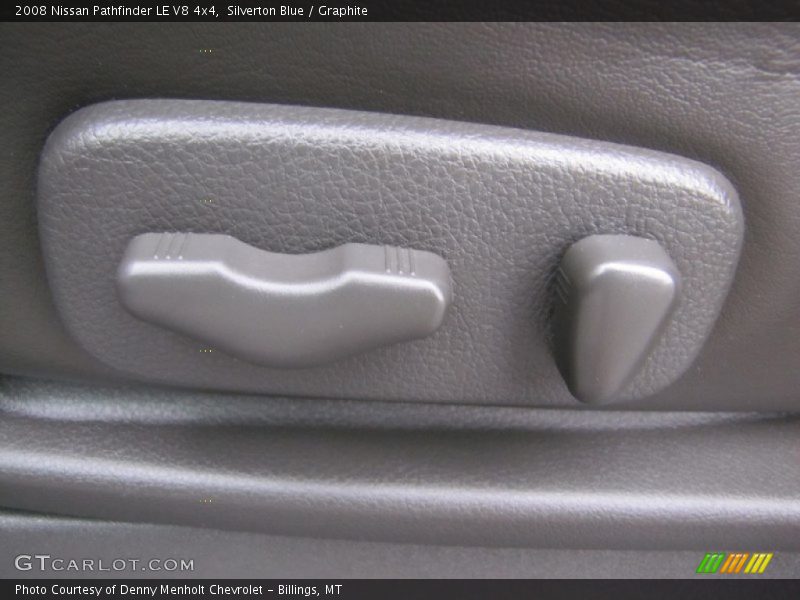 Silverton Blue / Graphite 2008 Nissan Pathfinder LE V8 4x4